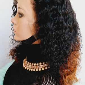 GlowCurl Ombre – 16” Water Curl Wig1B/4